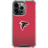 NFL Atlanta Falcons Breakaway iPhone 16 Pro Clear Case